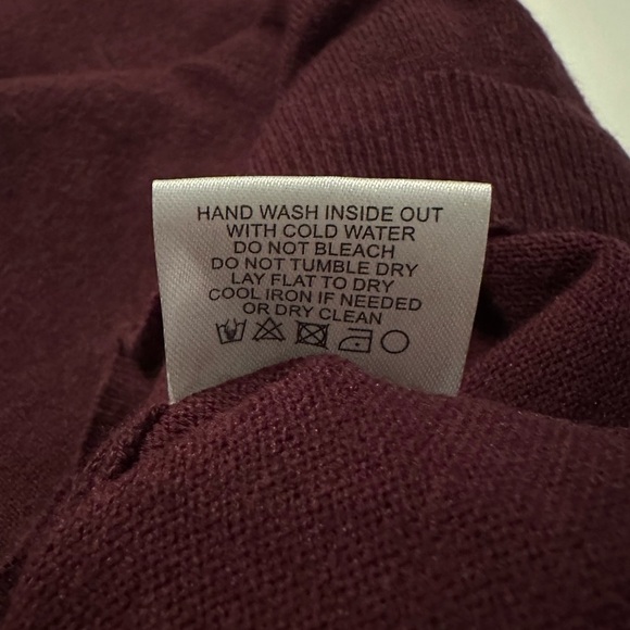 Tyler Boe Cowl Neck Cotton Cashmere Tunic Sweater - Large - Picture 7 of 11